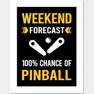 Weekend Forecast Pinball Posters and Art